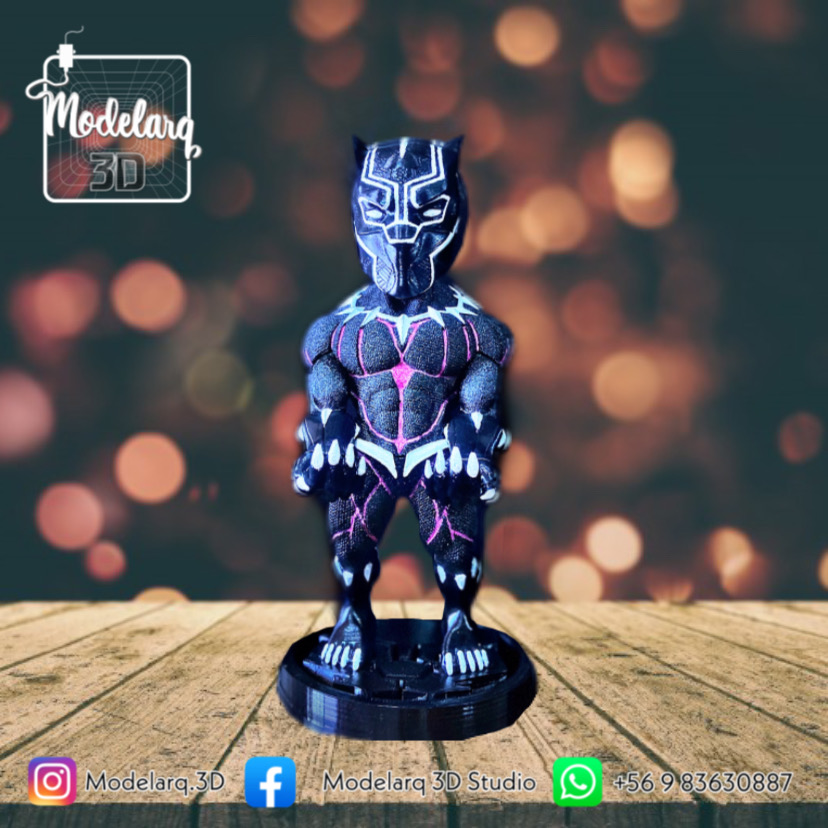 Soporte Joystick Pantera Negra